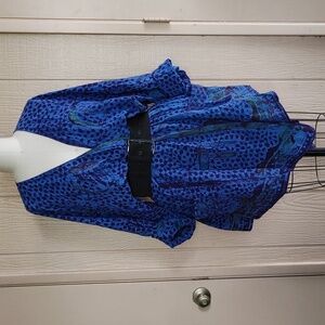 Spirit of Courage Noamdi Ibenagu Old Style African Batik Topper Free Size